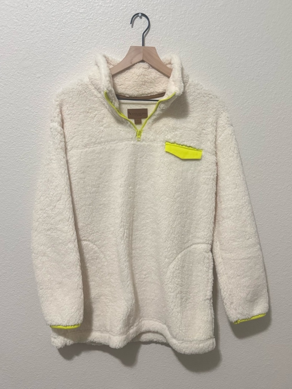 Ugg Ivory Sherpa Pullover Size Small